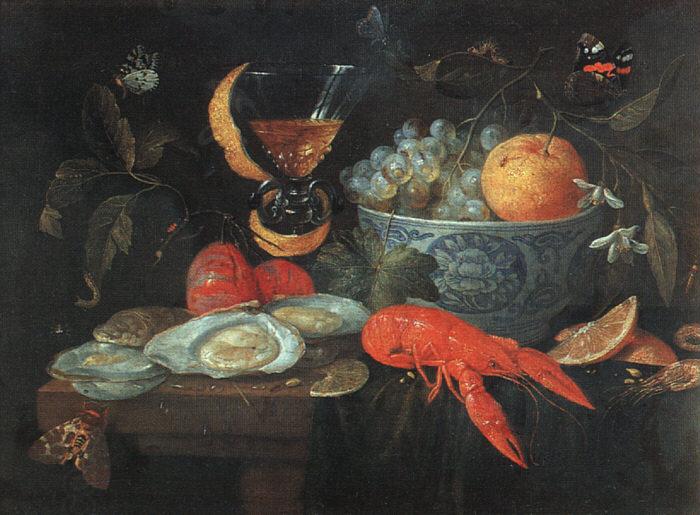 KESSEL, Jan van Still Life with Fruit and Shellfish szh China oil painting art